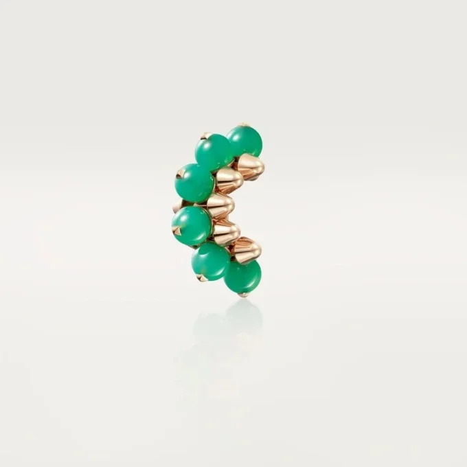 Clash De Cartier enkelörhänge, krysopras, extra stor modell Clash De Cartier enkelörhänge, krysopras, extra stor modell