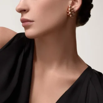 Clash De Cartier enkelörhänge, XL-modell – roséguld – Cartier