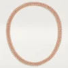 Clash De Cartier-halsband, flexibelt, dubbelradigt, pavé Clash De Cartier-halsband, flexibelt, dubbelradigt, pavé