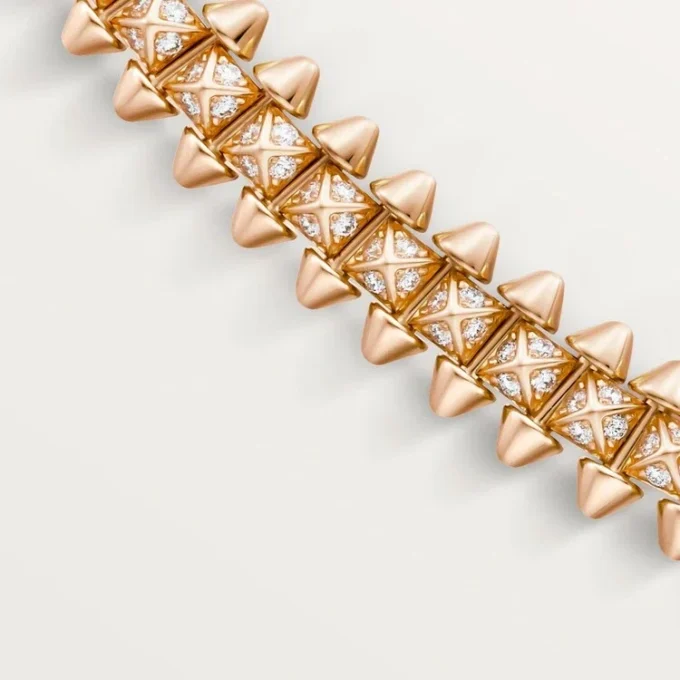 Clash De Cartier-halsband, flexibelt, liten modell, pavé Clash De Cartier-halsband, flexibelt, liten modell, pavé