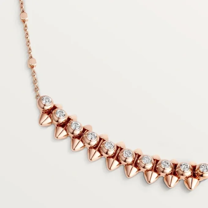 Clash De Cartier-halsband Diamanter – Roséguld, Diamanter – Cartier Clash De Cartier-halsband Diamanter – Roséguld, Diamanter – Cartier