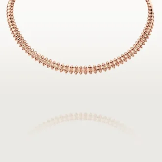 Clash De Cartier-halsband – Roséguld, Medium | Cartier Us