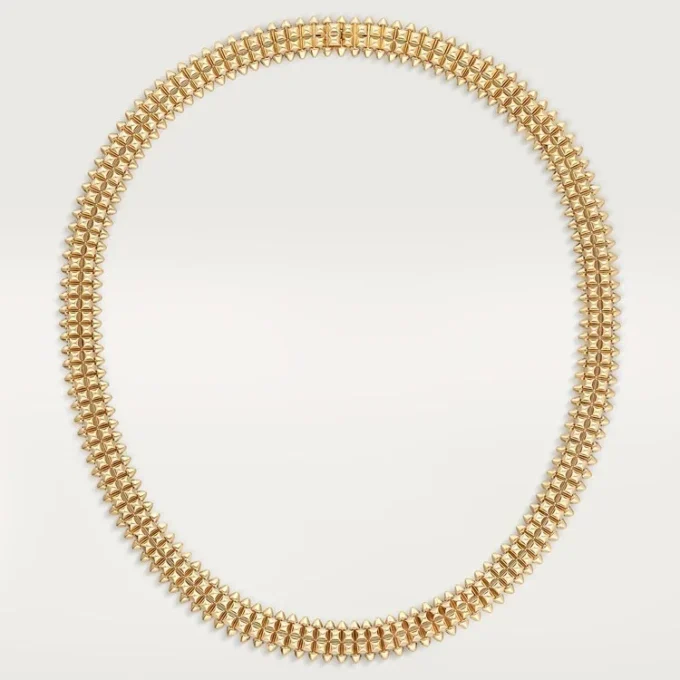 Clash De Cartier-halsband, flexibelt, dubbelradigt Clash De Cartier-halsband, flexibelt, dubbelradigt