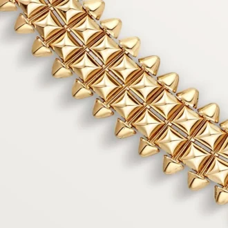 Clash De Cartier-halsband, flexibelt, dubbelradigt
