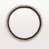 Clash De Cartier-halsband, flexibelt, onyx, extra stor modell, diamanter Clash De Cartier-halsband, flexibelt, onyx, extra stor modell, diamanter