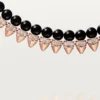 Clash De Cartier-halsband, flexibelt, onyx, extra stor modell, diamanter Clash De Cartier-halsband, flexibelt, onyx, extra stor modell, diamanter