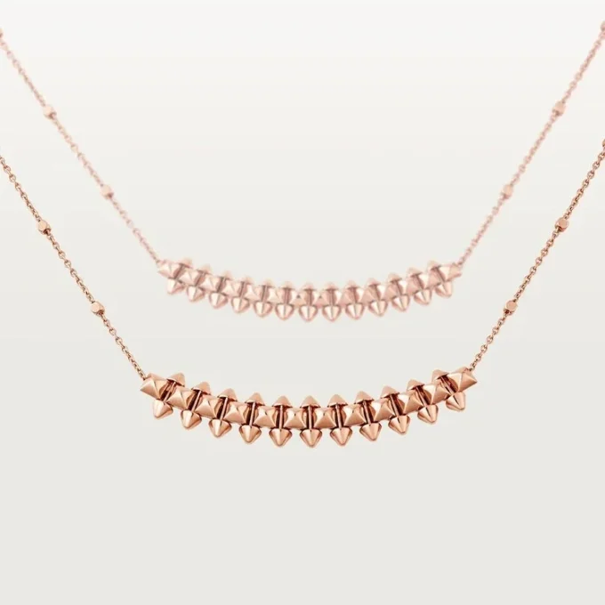 Clash De Cartier-halsband, mediummodell – roséguld – Cartier Clash De Cartier-halsband, mediummodell – roséguld – Cartier