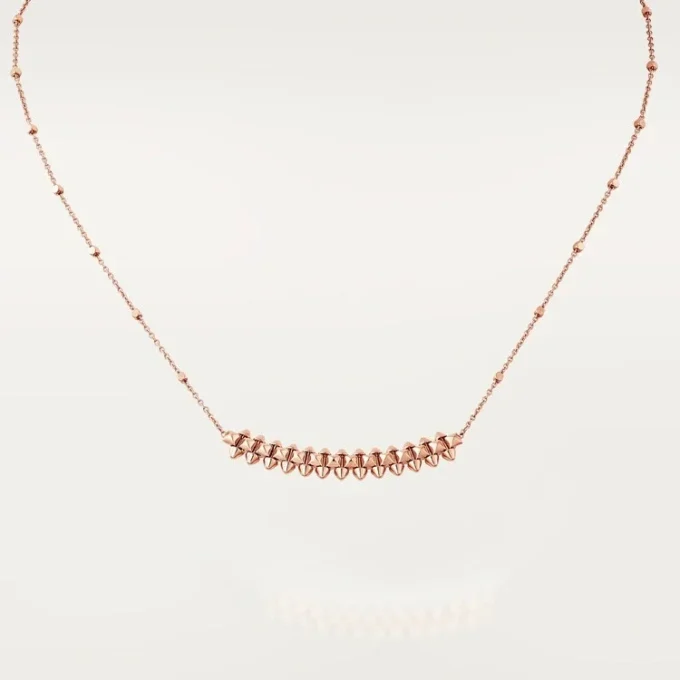 Clash De Cartier hänge-halsband – roséguld, liten | Cartier Us Clash De Cartier hänge-halsband – roséguld, liten | Cartier Us