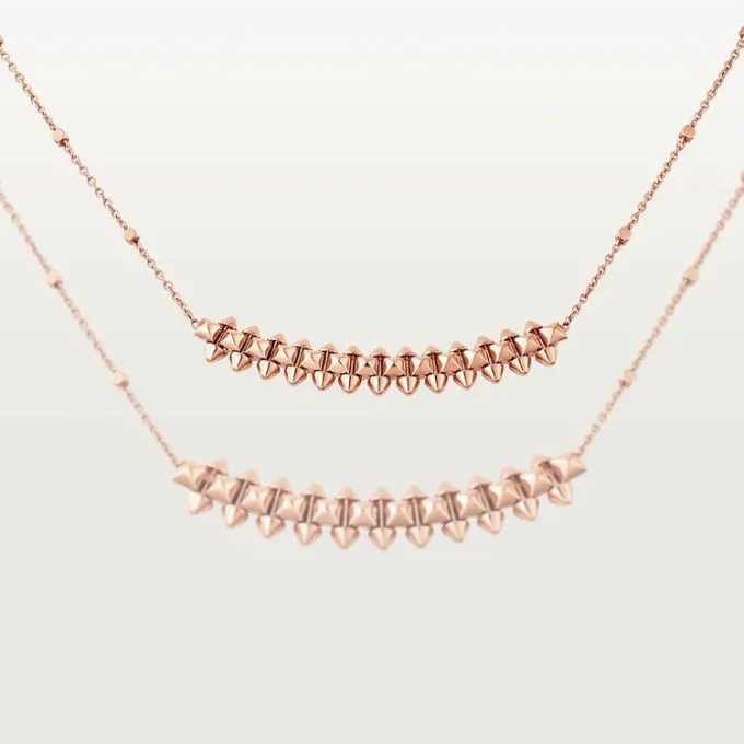 Clash De Cartier hänge-halsband – roséguld, liten | Cartier Us Clash De Cartier hänge-halsband – roséguld, liten | Cartier Us