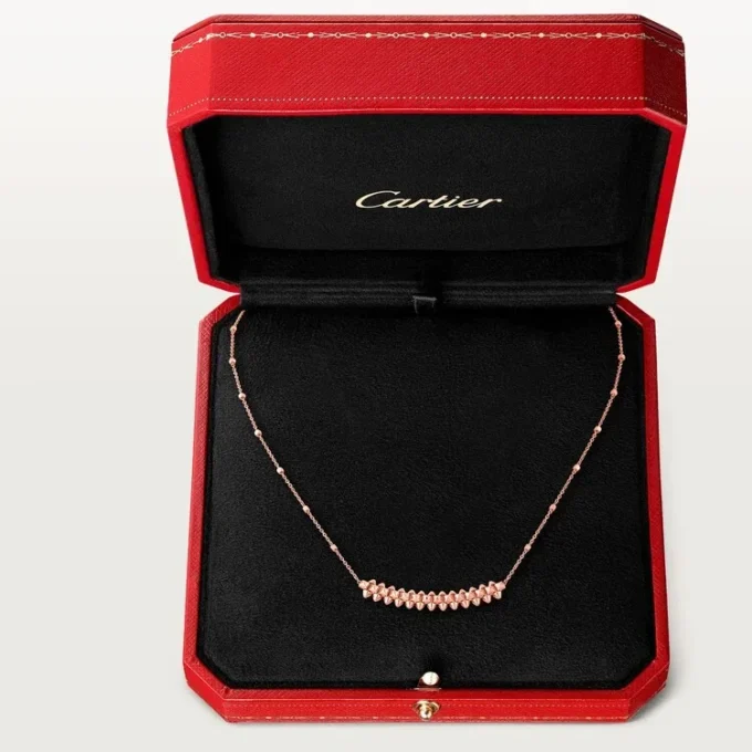 Clash De Cartier hänge-halsband – roséguld, liten | Cartier Us Clash De Cartier hänge-halsband – roséguld, liten | Cartier Us