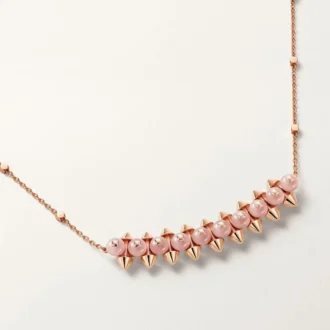 Clash De Cartier-hänge, rosa kalcedon Clash De Cartier-hänge, rosa kalcedon