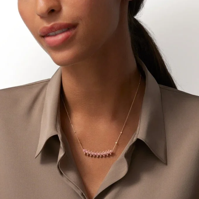 Clash De Cartier-hänge, rosa kalcedon Clash De Cartier-hänge, rosa kalcedon