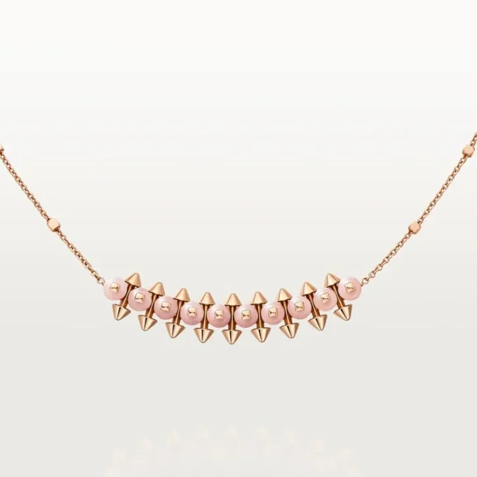 Clash De Cartier-hänge, rosa kalcedon Clash De Cartier-hänge, rosa kalcedon