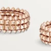 Clash De Cartier hoop-örhängen, dubbelrad Clash De Cartier hoop-örhängen, dubbelrad