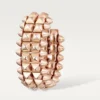 Clash De Cartier hoop-örhängen, dubbelrad Clash De Cartier hoop-örhängen, dubbelrad