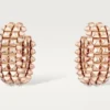Clash De Cartier hoop-örhängen, dubbelrad Clash De Cartier hoop-örhängen, dubbelrad