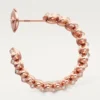 Clash De Cartier hoop-örhängen, liten modell, pavé Clash De Cartier hoop-örhängen, liten modell, pavé