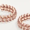 Clash De Cartier hoop-örhängen, liten modell, pavé Clash De Cartier hoop-örhängen, liten modell, pavé