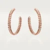 Clash De Cartier hoop-örhängen, liten modell – roséguld – Cartier Clash De Cartier hoop-örhängen, liten modell – roséguld – Cartier