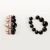 Clash De Cartier hoop-örhängen, onyx, extra stor modell, diamanter Clash De Cartier hoop-örhängen, onyx, extra stor modell, diamanter