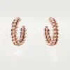 Clash De Cartier hoop-örhängen – roséguld, liten | Cartier Us Clash De Cartier hoop-örhängen – roséguld, liten | Cartier Us