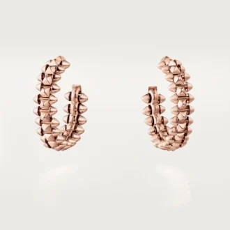 Clash De Cartier hoop-örhängen – roséguld, liten | Cartier Us