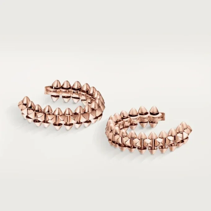 Clash De Cartier hoop-örhängen – roséguld, liten | Cartier Us Clash De Cartier hoop-örhängen – roséguld, liten | Cartier Us