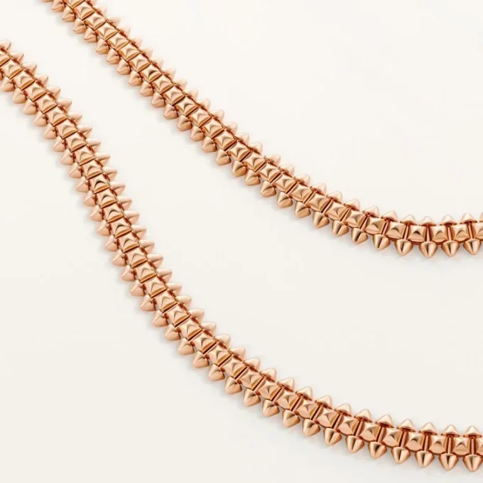 Clash De Cartier långt halsband, flexibelt, liten modell Clash De Cartier långt halsband, flexibelt, liten modell