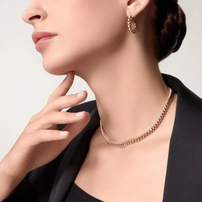 Clash De Cartier örhängen Diamanter – Roséguld, Diamanter – Cartier Clash De Cartier örhängen Diamanter – Roséguld, Diamanter – Cartier