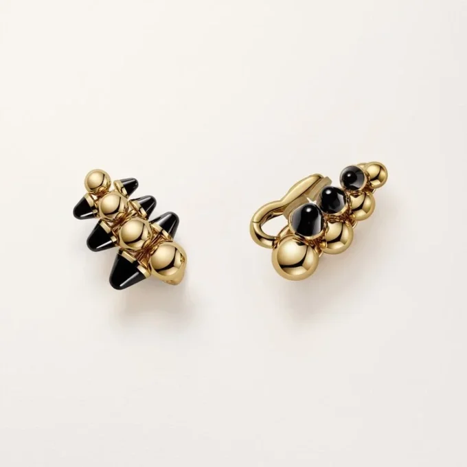 Clash De Cartier-örhängen, extra stor modell, onyx, multiwear Clash De Cartier-örhängen, extra stor modell, onyx, multiwear