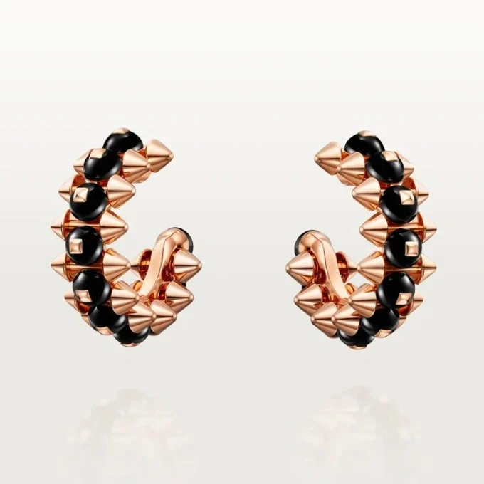 Clash De Cartier-örhängen, onyx Clash De Cartier-örhängen, onyx