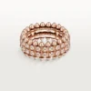 Clash De Cartier-ring, dubbelradig, pavé
