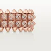 Clash De Cartier-ring, dubbelradig, pavé