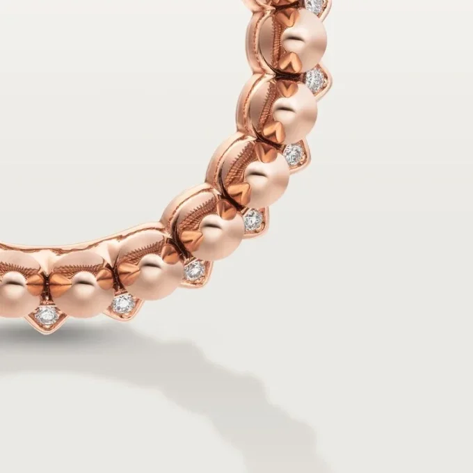 Clash De Cartier-ring, dubbelradig, pavé