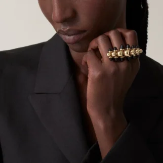 Clash De Cartier-ring, extra stor modell, onyx