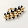 Clash De Cartier-ring, extra stor modell, onyx