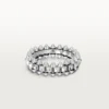 Clash De Cartier-ring, liten modell – vitguld – Cartier