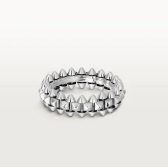 Clash De Cartier-ring, liten modell – vitguld – Cartier