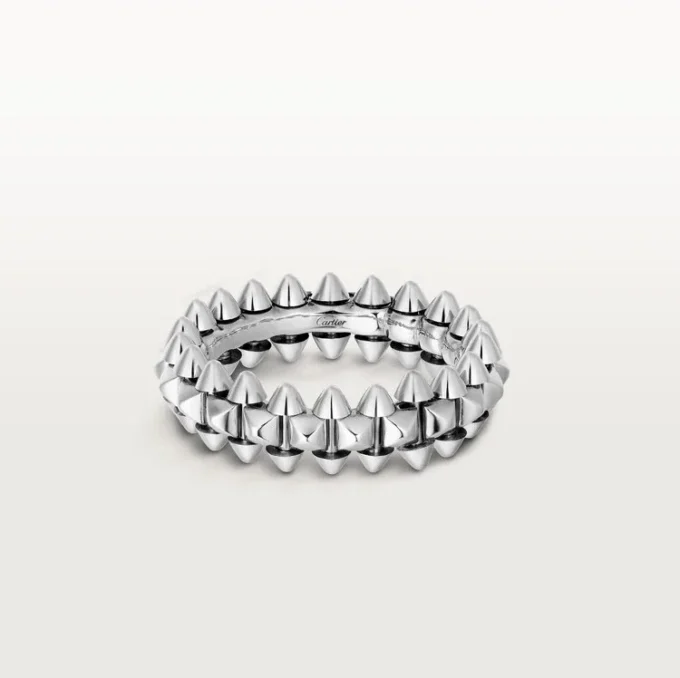 Clash De Cartier-ring, liten modell – vitguld – Cartier