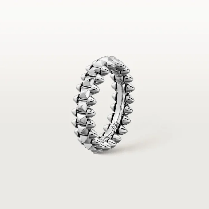 Clash De Cartier-ring, liten modell – vitguld – Cartier