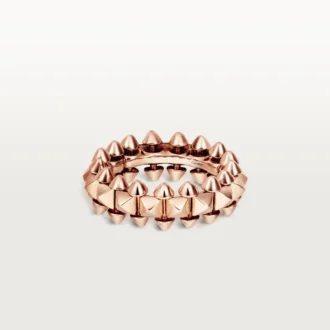 Clash De Cartier-ring, medelstor modell – rosa guld – Cartier