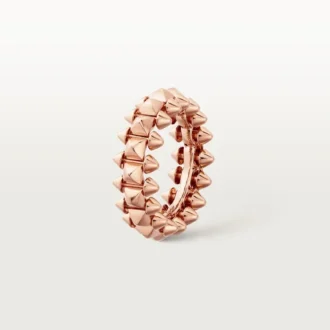 Clash De Cartier-ring, medelstor modell – rosa guld – Cartier