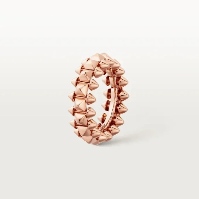 Clash De Cartier-ring, medelstor modell – rosa guld – Cartier