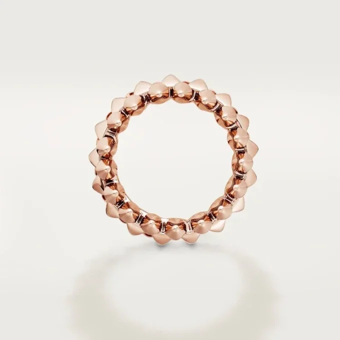 Clash De Cartier-ring, medelstor modell – rosa guld – Cartier