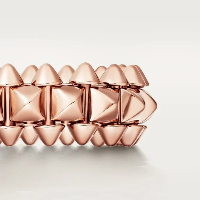 Clash De Cartier-ring, medelstor modell – rosa guld – Cartier