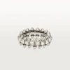 Clash De Cartier-ring, medelstor modell – vitguld – Cartier