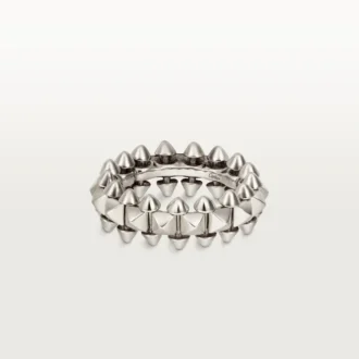 Clash De Cartier-ring, medelstor modell – vitguld – Cartier
