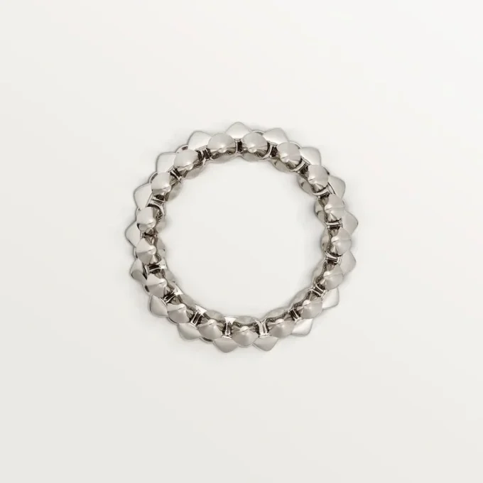 Clash De Cartier-ring, medelstor modell – vitguld – Cartier