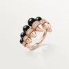 Clash De Cartier-ring, onyx, extra stor modell, diamanter