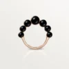 Clash De Cartier-ring, onyx, extra stor modell, diamanter
